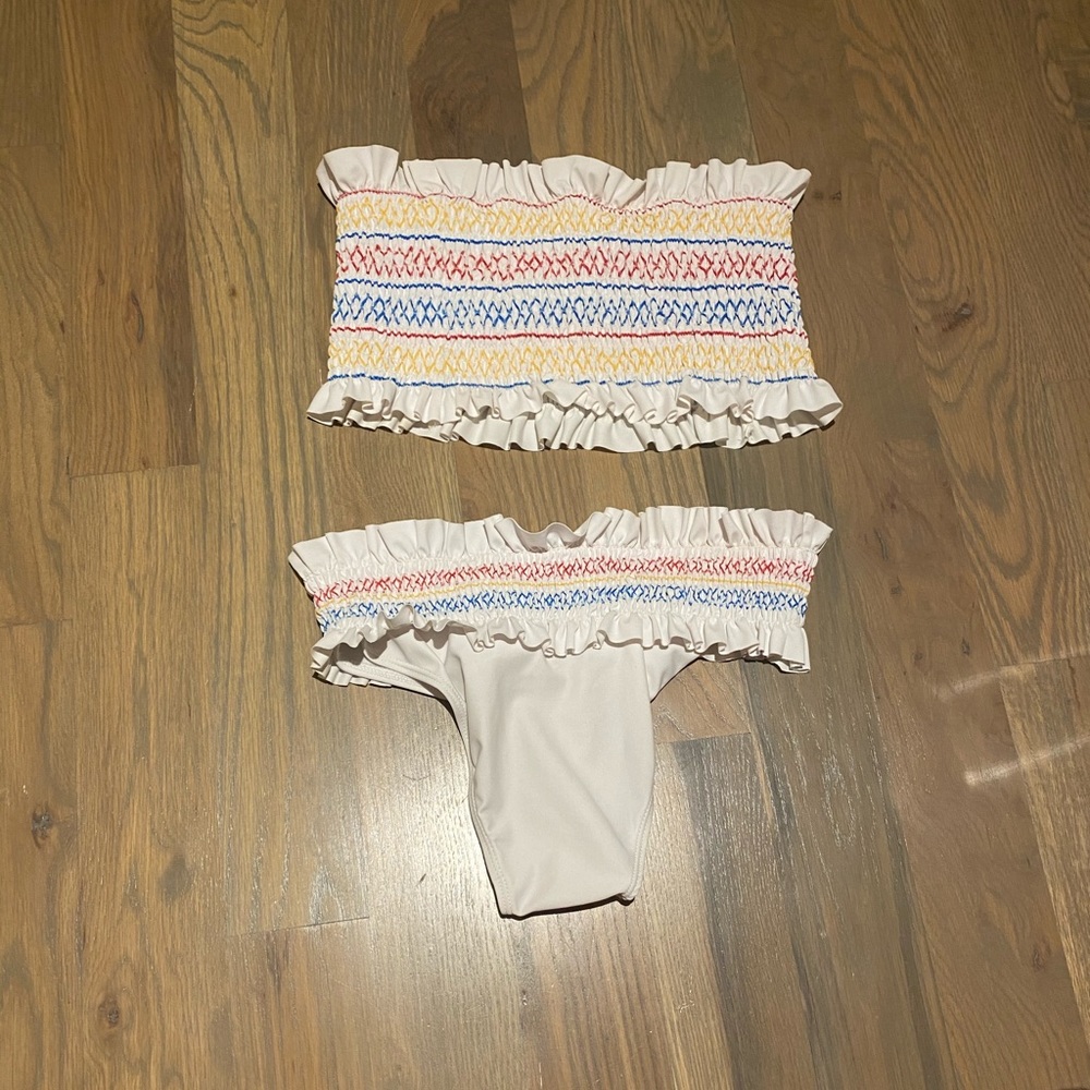 strapless bikini